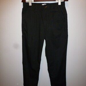 Saturdays New York City Chino Pants Full Length Black Sz XS